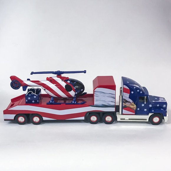 Stars and Stripes Model Chopper Truck and Chopper 2002 - Picture 4 of 9